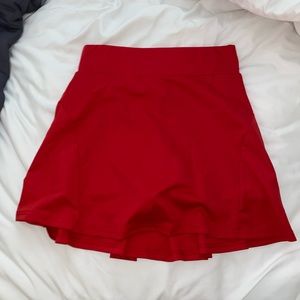 tennis skirt with shorts